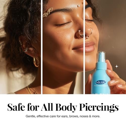 Aquia Hypochlorous Acid Spray for Face and Skin - 32oz Refill Face Mist, Antimicrobial Facial Cleanser for Acne, Eczema, Rash, and Wound Care Avelisse