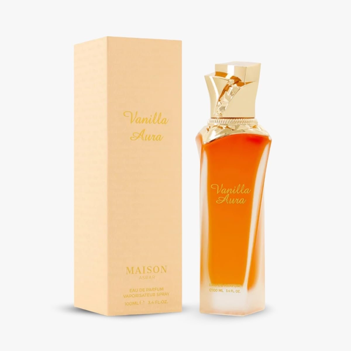 MAISON ASRAR Vanilla Aura Eau de Parfum 3.4 Fl Oz - Unisex Fragrance Avelisse