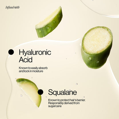 Eva NYC Hydrating Hair Mask with Hyaluronic Acid & Squalane – Lightweight Jelly Texture for Dry Hair, Jasmine Scent, 8.4 fl oz Avelisse