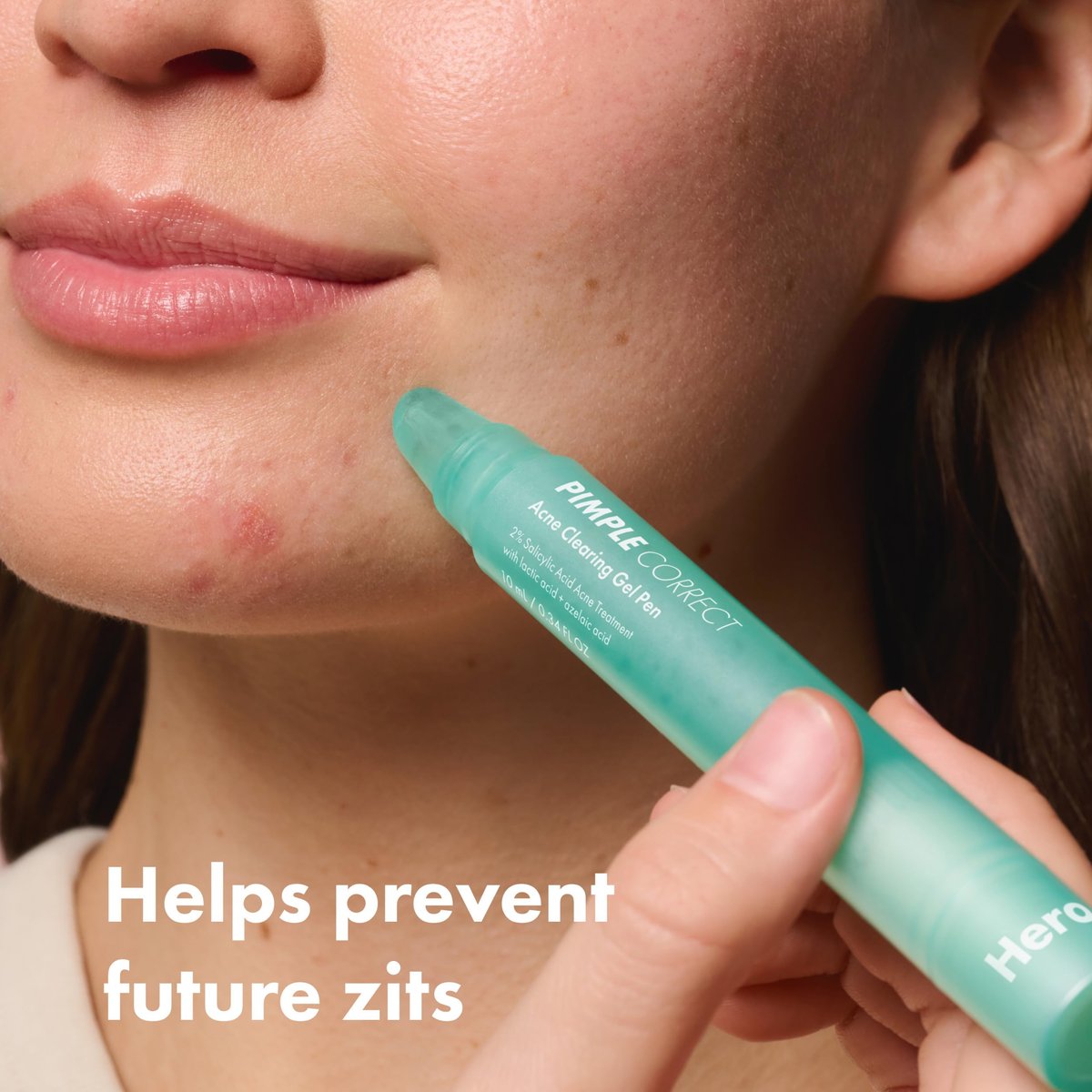 Hero Cosmetics Pimple Correct Acne Clearing Gel Pen - Maximum Strength 2% Salicylic Acid, Derm-Tested Formula for Current and Future Zits (1 Count) - görsel 9