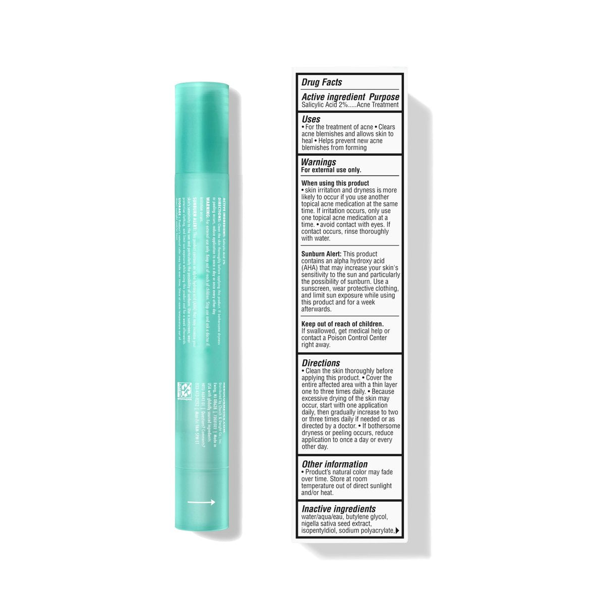 Hero Cosmetics Pimple Correct Acne Clearing Gel Pen - Maximum Strength 2% Salicylic Acid, Derm-Tested Formula for Current and Future Zits (1 Count) - görsel 5