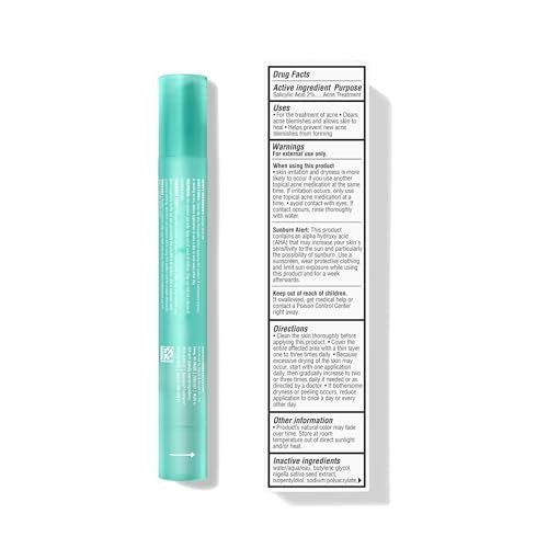 Hero Cosmetics Pimple Correct Acne Clearing Gel Pen - Maximum Strength 2% Salicylic Acid, Derm-Tested Formula for Current and Future Zits (1 Count) - görsel 6