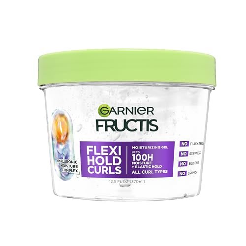 Garnier Fructis Flexi Hold Curls Moisturizing Gel - 12.5 Fl Oz, Clear, for All Curl Types - görsel 1