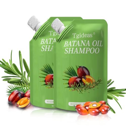 Tgideas Batana Oil & Rosemary Shampoo for Hair Growth, Formula for Thinning Hair & Reduce Hair Loss, Nourish Scalp & Add Volume, for Men & Women (Pack of 2) Avelisse