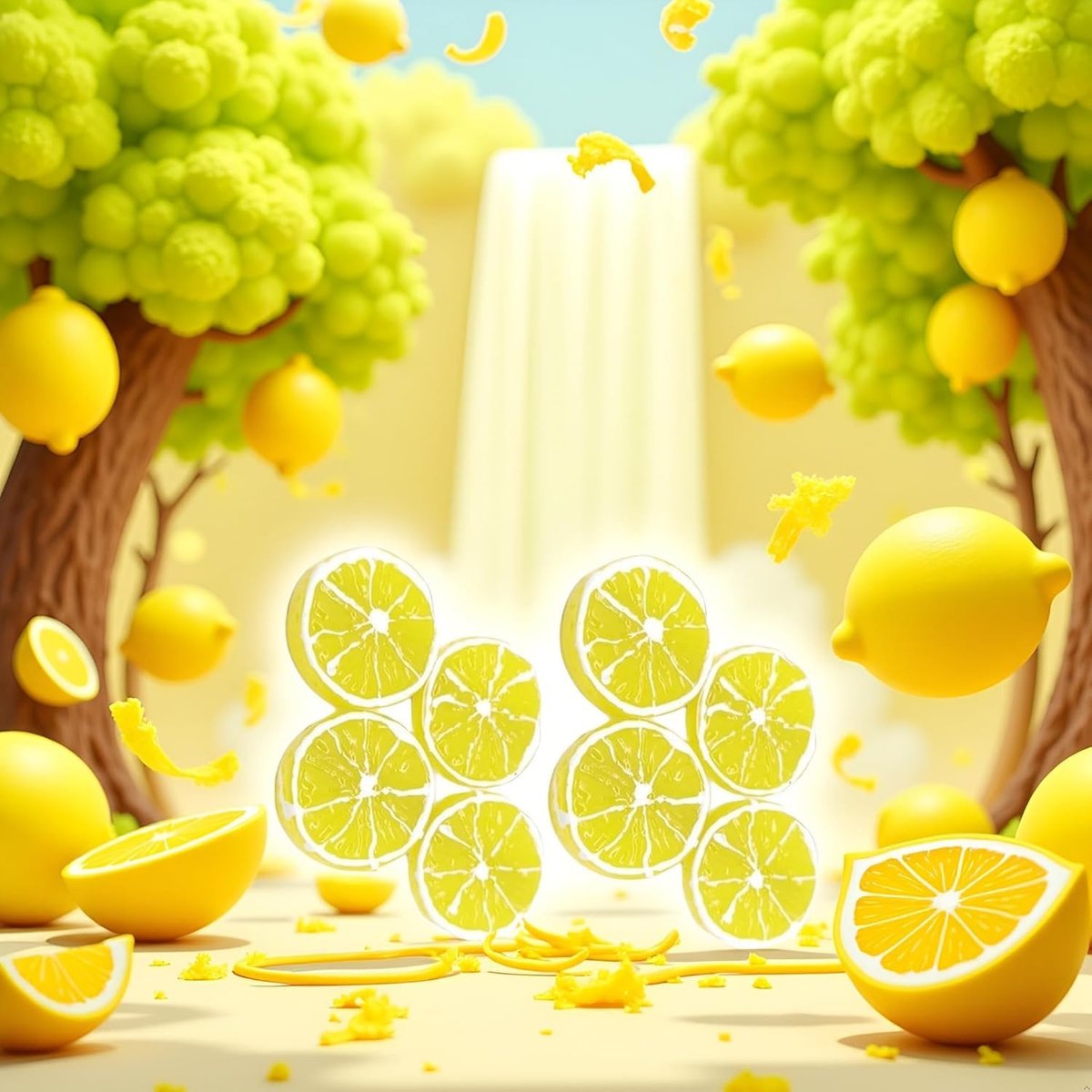 4Pcs Double Lemon Slices Hair Clips - Creative Fruit Hair Clip for Women & Girls, Duckbill Barrettes for Bangs & Side Hair, Yellow Plastic Hair Accessories (Pack of 4) - görsel 13