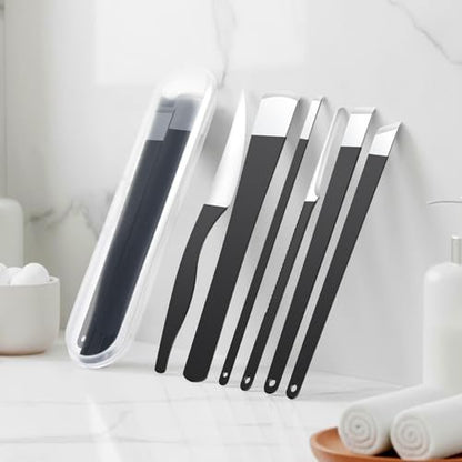 Professional 6-Piece Pedicure Knife Set – Stainless Steel Ingrown Toenail Removal & Foot Care Tools