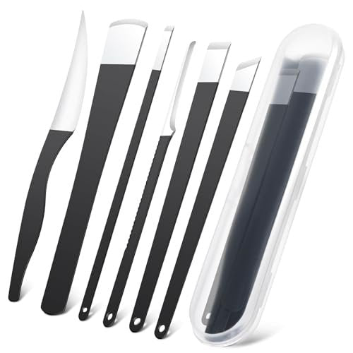 Professional 6-Piece Pedicure Knife Set – Stainless Steel Ingrown Toenail Removal & Foot Care Tools - görsel 2