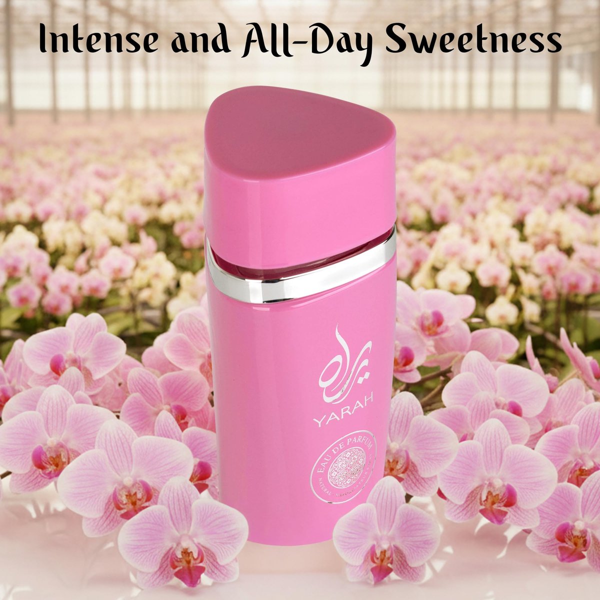 SAADAH Yarah Eau De Parfum for Women 4.0 Fl. Oz - Oriental Vanilla Gourmand Perfume with Sweet Orchid, Tangerine, and Tropical Fruits, Long Lasting Powdery Luxury Fragrance Avelisse