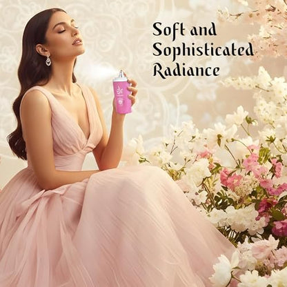 SAADAH Yarah Eau De Parfum for Women 4.0 Fl. Oz - Oriental Vanilla Gourmand Perfume with Sweet Orchid, Tangerine, and Tropical Fruits, Long Lasting Powdery Luxury Fragrance Avelisse