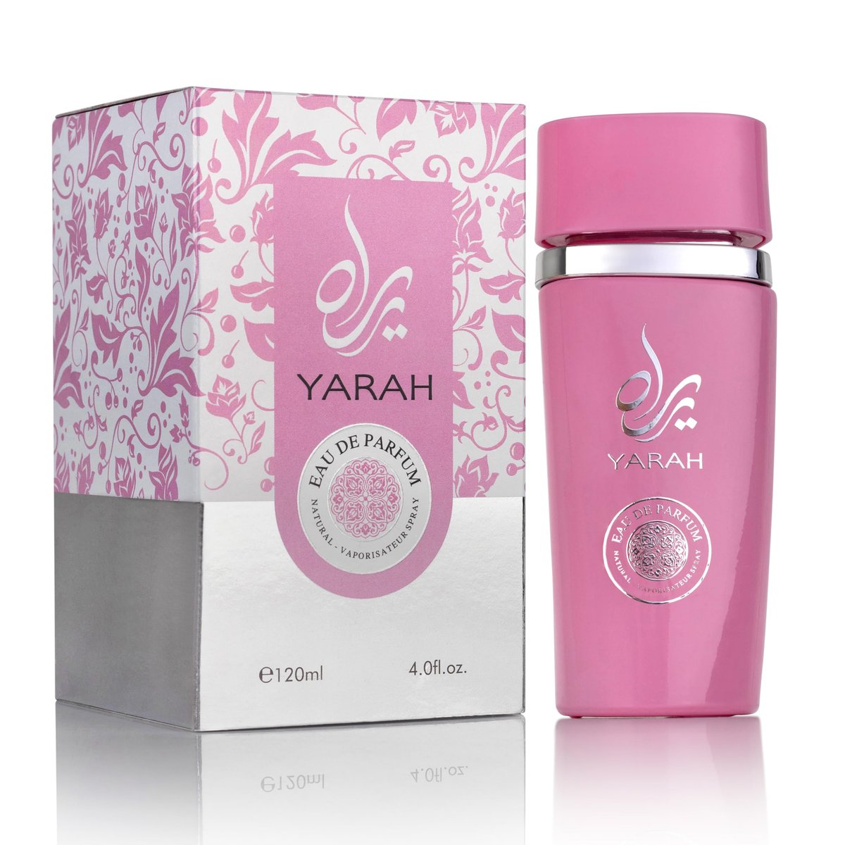 SAADAH Yarah Eau De Parfum for Women 4.0 Fl. Oz - Oriental Vanilla Gourmand Perfume with Sweet Orchid, Tangerine, and Tropical Fruits, Long Lasting Powdery Luxury Fragrance Avelisse