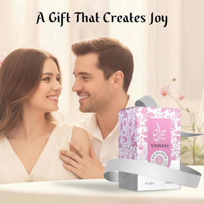 SAADAH Yarah Eau De Parfum for Women 4.0 Fl. Oz - Oriental Vanilla Gourmand Perfume with Sweet Orchid, Tangerine, and Tropical Fruits, Long Lasting Powdery Luxury Fragrance Avelisse