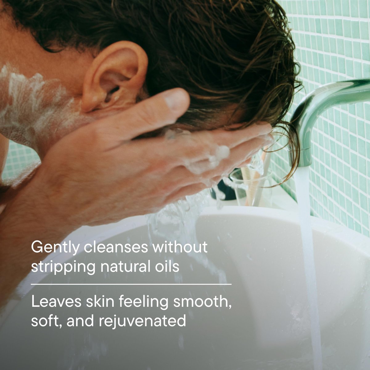 Harry's Hydrating Facial Cleanser for Men - 2 Pack 9 fl oz - Gentle Face Wash for Sensitive Skin Avelisse