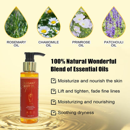 Dr.RZdfa Firming Body Oil – 3.4 FL OZ, Hydrating & Nourishing After-Shower Oil for Women, Lightweight & Non-Greasy, Luxury Spa Gift Avelisse