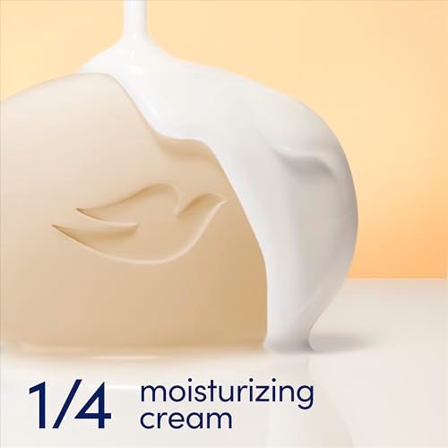 Dove Indulge Soap Bar 6 Bars - Warm Vanilla + Sweet Cream for Hydrated & Soft Skin, 3.75 oz Each - görsel 8