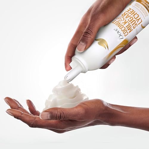 Dove Whipped Shower Foam Coconut & Lychee - Hydrating Body Wash for Soft Skin, 10.3 oz Avelisse