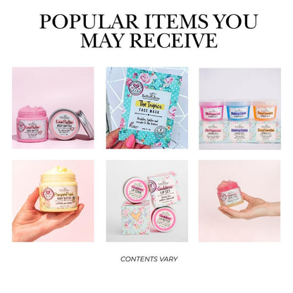 Bella & Bear Mini Mystery Box – Surprise Beauty & Bath Gift Set for Women – $60+ Value, Cruelty-Free & Vegan Avelisse