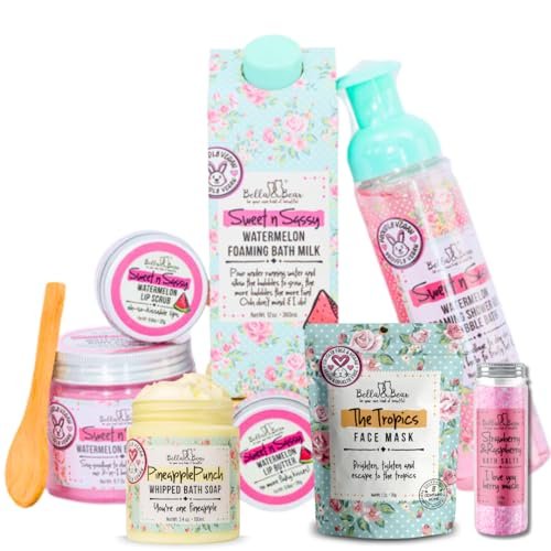 Bella & Bear Mini Mystery Box – Surprise Beauty & Bath Gift Set for Women – $60+ Value, Cruelty-Free & Vegan Avelisse