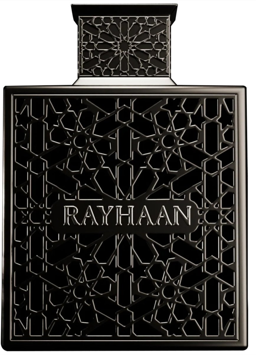 Rayhaan Obsidian Eau de Parfum for Men - Woody, Spicy, Amber Long-Lasting Fragrance, 3.4 oz / 100 ml Avelisse