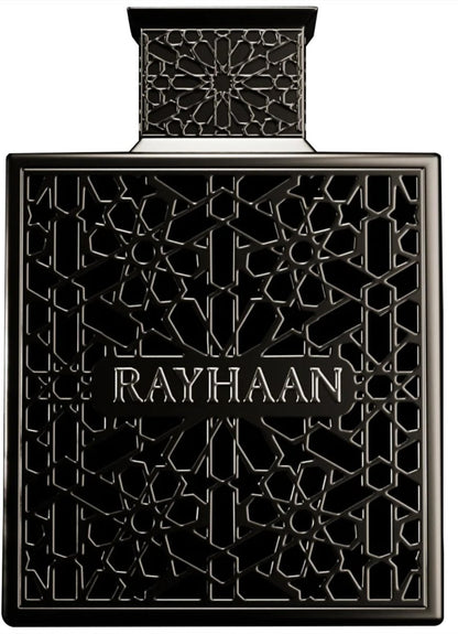 Rayhaan Obsidian Eau de Parfum for Men - Woody, Spicy, Amber Long-Lasting Fragrance, 3.4 oz / 100 ml Avelisse