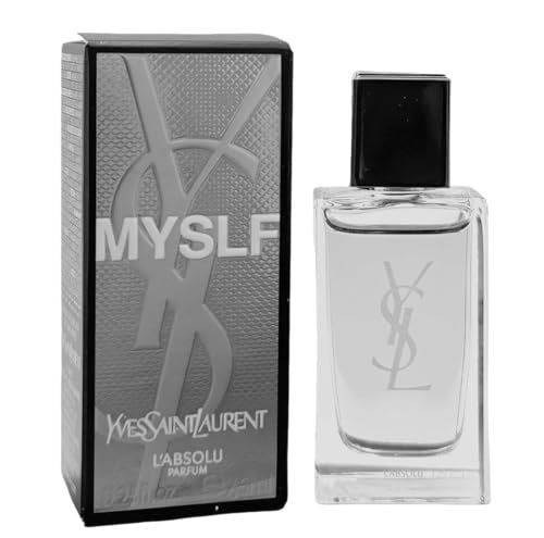 Yves Saint Laurent MYSLF L'ABSOLU PARFUM for Men – Mini Travel Size Splash (7.5 ml / 0.25 Fl Oz) Avelisse