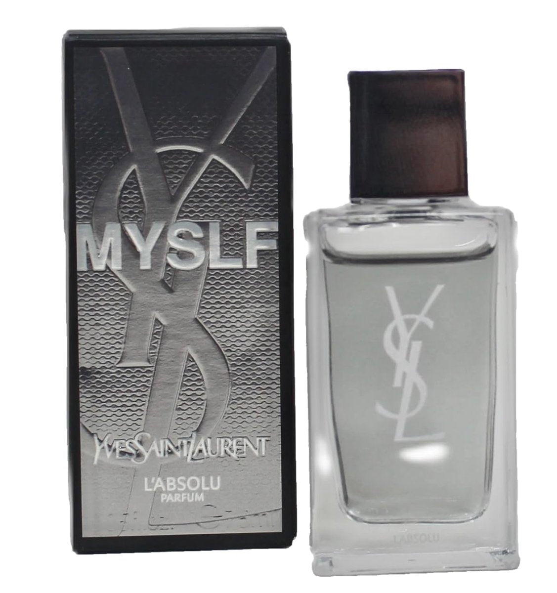Yves Saint Laurent MYSLF L'ABSOLU PARFUM for Men – Mini Travel Size Splash (7.5 ml / 0.25 Fl Oz) Avelisse