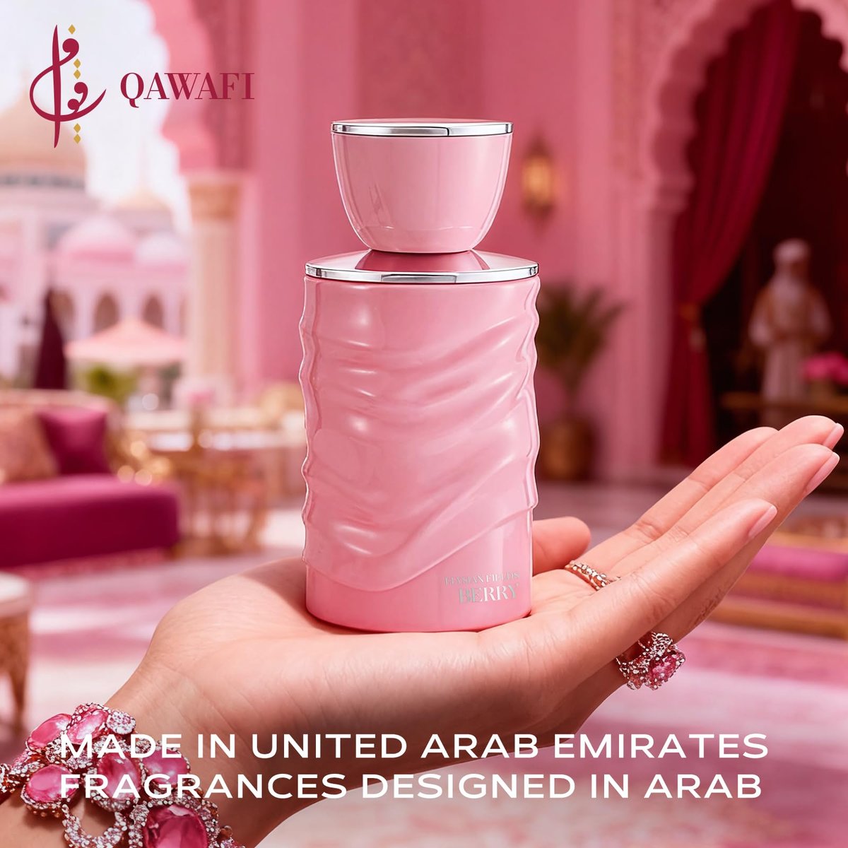 QAWAFI Elysian Fields - Berry Eau de Parfum for Women, Long-Lasting Gourmand Fragrance with Vanilla, Fruity & Floral Notes - 100ml | 3.4 fl. oz - görsel 9