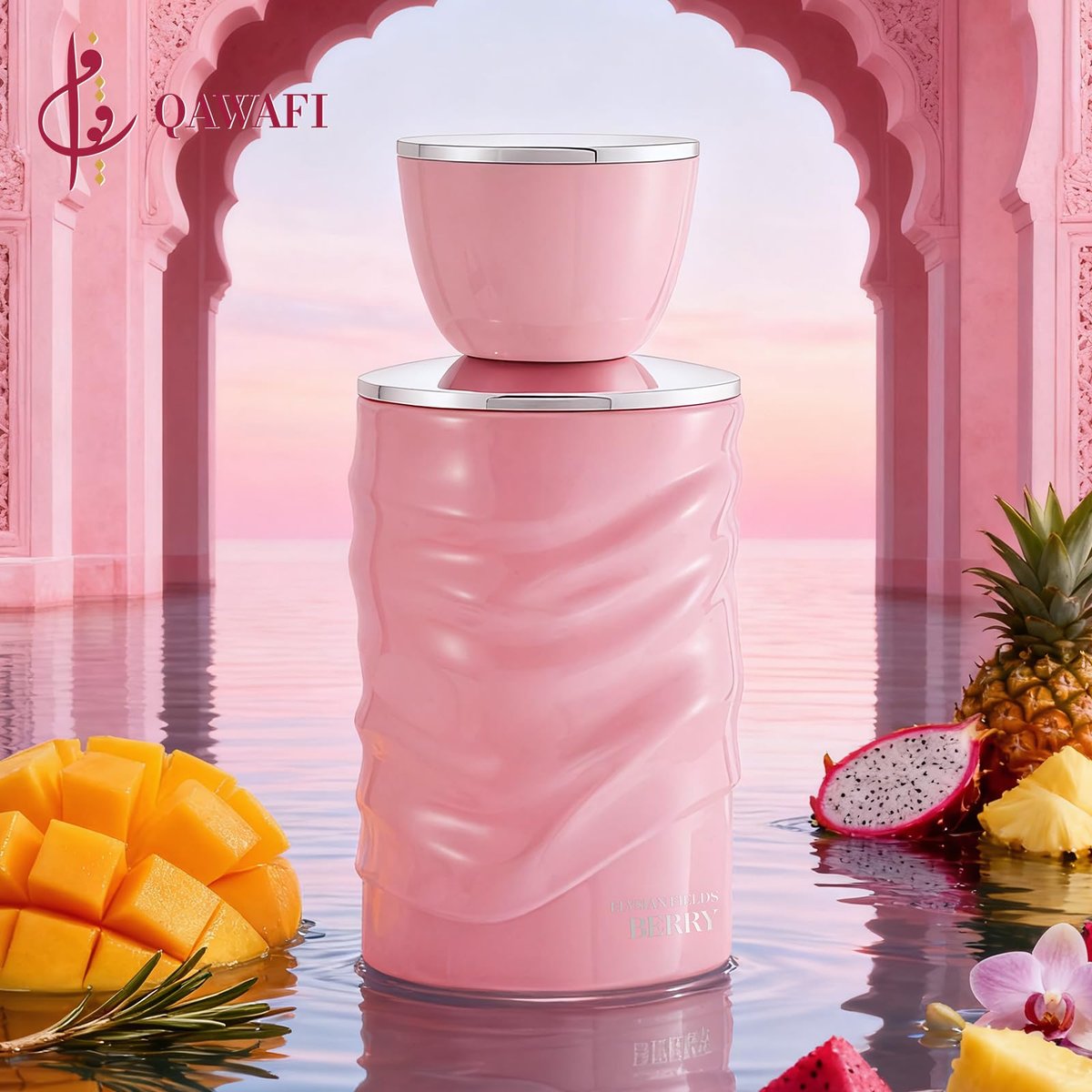 QAWAFI Elysian Fields - Berry Eau de Parfum for Women, Long-Lasting Gourmand Fragrance with Vanilla, Fruity & Floral Notes - 100ml | 3.4 fl. oz - görsel 3