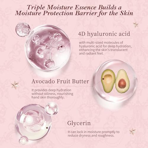 Flower Knows Strawberry Cupid Collection Scented Hand Cream - Moisturizing & Nourishing Butter Hand Lotion with Sweet Fragrance, Natural Ingredients, Travel Size 1.76 oz (Strawberry Milk Shake) Avelisse