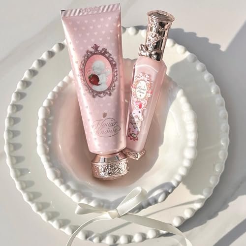 Flower Knows Strawberry Cupid Collection Scented Hand Cream - Moisturizing & Nourishing Butter Hand Lotion with Sweet Fragrance, Natural Ingredients, Travel Size 1.76 oz (Strawberry Milk Shake) Avelisse