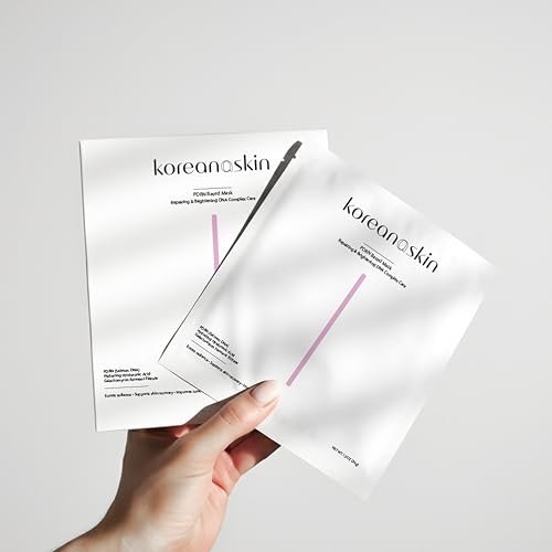 Koreana Skin K-Beauty PDRN DNA Complex Hydrogel Sheet Mask – Korean Regenerative Salmon DNA & Multi-Weight Hyaluronic Acid for Anti-Aging, Firming, Brightening, Deep Hydration – Box of 4 Avelisse