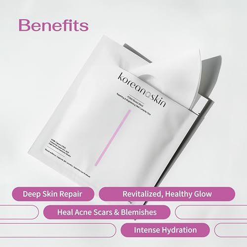 Koreana Skin K-Beauty PDRN DNA Complex Hydrogel Sheet Mask – Korean Regenerative Salmon DNA & Multi-Weight Hyaluronic Acid for Anti-Aging, Firming, Brightening, Deep Hydration – Box of 4 Avelisse