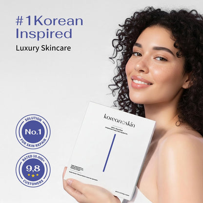 Koreana Skin GHK-Cu Copper Peptide Hydrogel Face Mask – Anti-Aging Collagen Booster for Skin Repair, Firming, Fades Acne Scars & Redness (4 Count) Avelisse