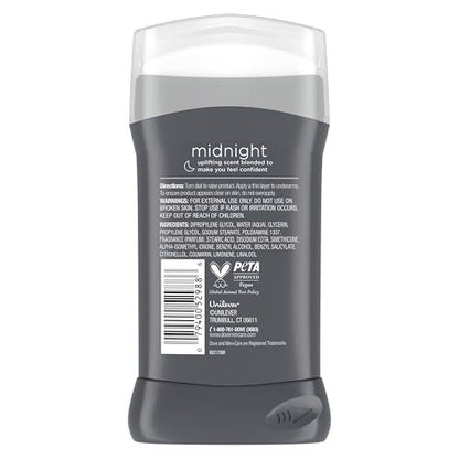 DOVE MEN + CARE Aluminum-Free Deodorant Stick for Men, Bergamot & White Amber Mood Boosting Scent, 72h Odor Protection, 3 oz