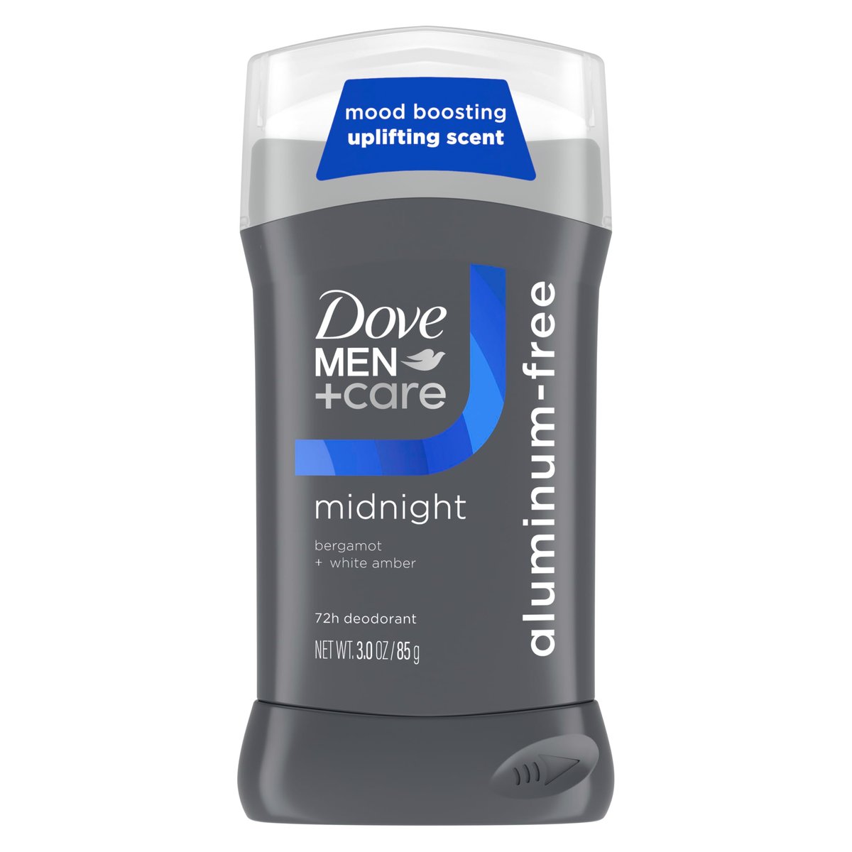 DOVE MEN + CARE Aluminum-Free Deodorant Stick for Men, Bergamot & White Amber Mood Boosting Scent, 72h Odor Protection, 3 oz - görsel 1