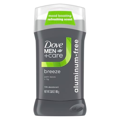 DOVE MEN + CARE Aluminum-Free Deodorant Stick, Breeze Mood Boosting Scent, 72h Odor Protection, 3 oz - görsel 2