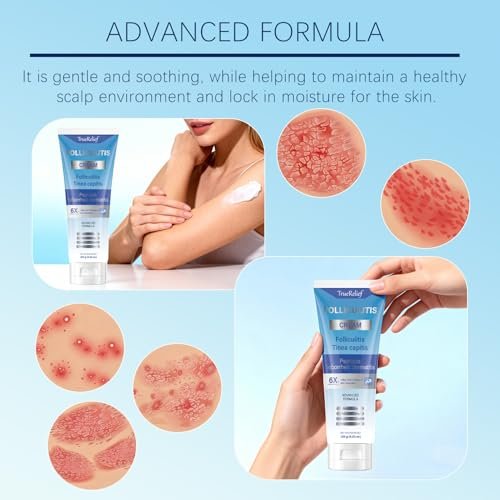 OUHENGTEK Folliculitis Cream - Soothes & Helps Clear Bumps on Scalp, Face, Body & Butt - for Ingrown Hairs, Razor Bumps & Acne - 120g - görsel 14