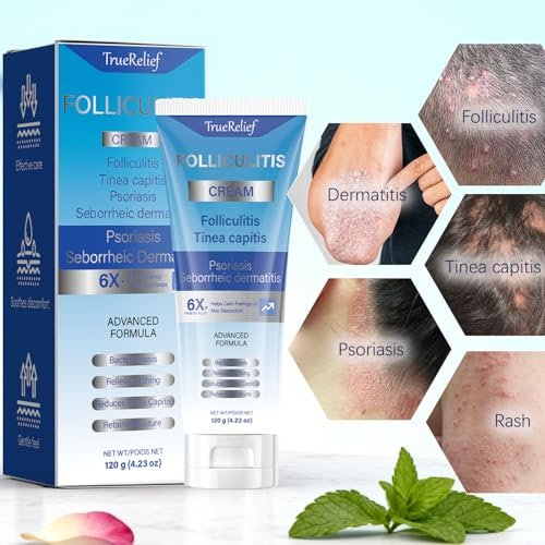 OUHENGTEK Folliculitis Cream - Soothes & Helps Clear Bumps on Scalp, Face, Body & Butt - for Ingrown Hairs, Razor Bumps & Acne - 120g - görsel 18