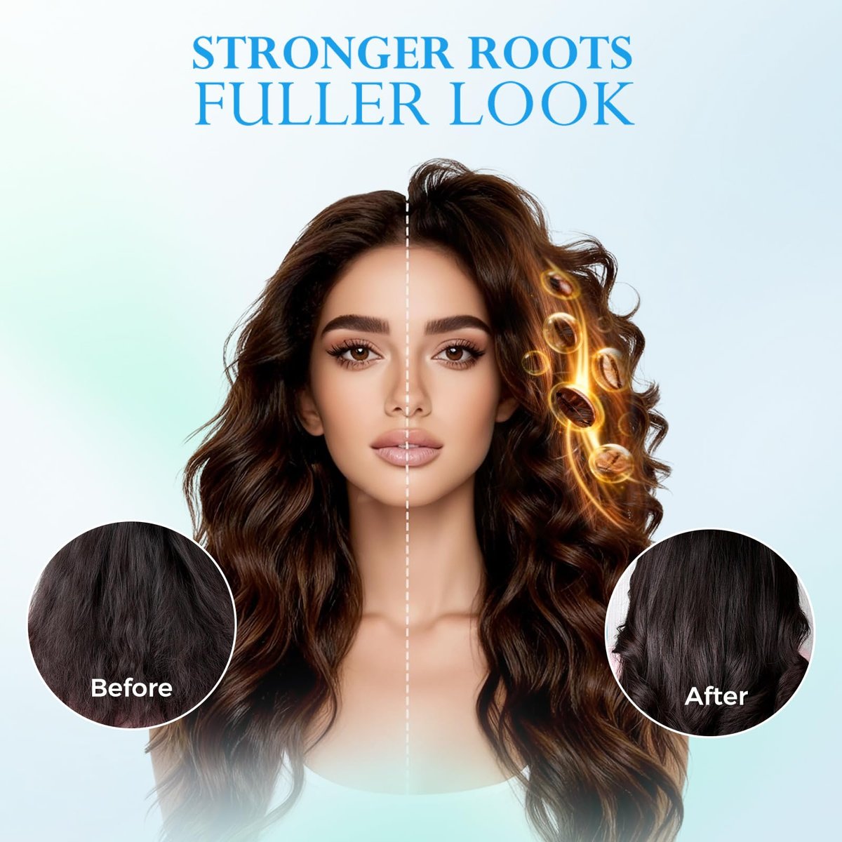 Veletine Caffeine Shampoo and Conditioner Set - Luminous Microbead, Thickening & Volume Boosting for Thinning and Fine Hair, Hydrating and Nourishing, 21.1 Fl Oz - görsel 13