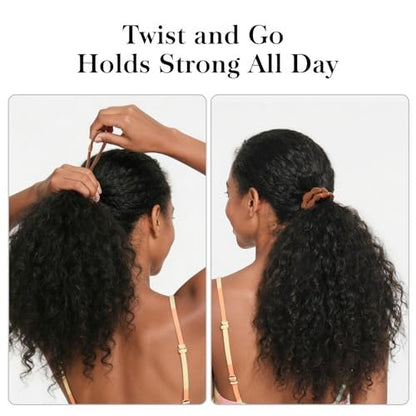 CZZXI 30Ct Hair Ties & Ponytail Holders for Thick Hair, 8mm Wide Gentle Elastics, 3X Stronger with All-Day Comfort, Hair Accessories for Women & Men Avelisse