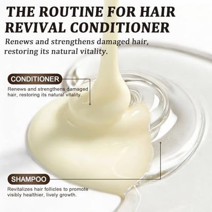 Batana Oil Shampoo & Conditioner Set for Hair Growth & Thickening - with Biotin, Keratin, Tea Tree & Rosemary - Strengthens & Volumizes Thin Hair - Daily Hair Care for Men & Women Avelisse