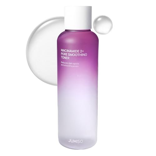 JUMISO Niacinamide 2% + PHA/BHA Pore Smoothing Toner - 205ml/6.93 fl oz - Unscented Korean Glass Skin Prep with TXA & Glutathione Avelisse