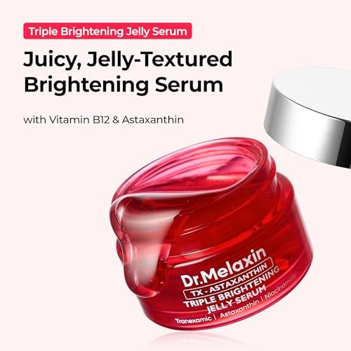 Dr.Melaxin TX Astaxanthin Triple Jelly Serum – TXA, Astaxanthin & Niacinamide for Even Skin Tone, Radiance & Hydration Avelisse