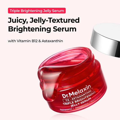 Dr.Melaxin TX Astaxanthin Triple Jelly Serum – TXA, Astaxanthin & Niacinamide for Even Skin Tone, Radiance & Hydration Avelisse