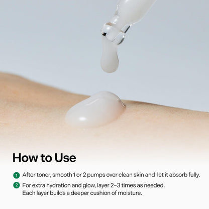 Coeternal Deep Moisture Serum – Korean Hydrating Face Serum with Algae11, Niacinamide & Arginine for Dry Skin, Barrier Repair & Glass Skin Glow, Fragrance-Free K-Beauty Skincare, 50ml / 1.69 fl.oz. Avelisse