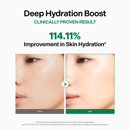 Coeternal Deep Moisture Serum – Korean Hydrating Face Serum with Algae11, Niacinamide & Arginine for Dry Skin, Barrier Repair & Glass Skin Glow, Fragrance-Free K-Beauty Skincare, 50ml / 1.69 fl.oz. Avelisse
