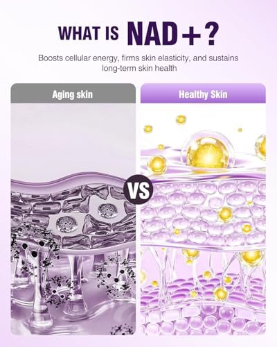 NAD+ Retinol Collagen Face Serum: Anti-Aging Peptide Serum for Tightening Skin, Reducing Wrinkles & Fine Lines, Hydrating for Radiant Glow Avelisse