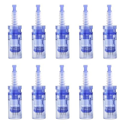 12-Pin Microneedling Pen Cartridges (0.25mm, 10-Pack) for Dr. Pen A6, N2, M5, M7 – At-Home Skincare Avelisse