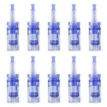 12-Pin Microneedling Pen Cartridges (0.25mm, 10-Pack) for Dr. Pen A6, N2, M5, M7 – At-Home Skincare Avelisse
