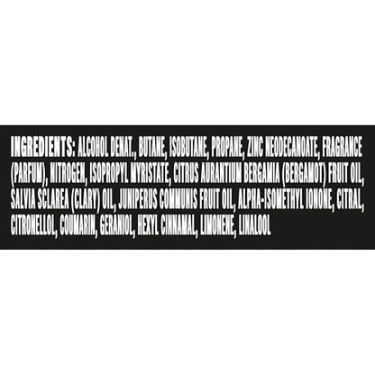 AXE Fine Fragrance Collection Body Spray Aqua Bergamot - 72 Hour Freshness, Aluminum Free, 2.9 oz