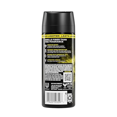 AXE Fine Fragrance Collection Body Spray Golden Mango – 72 Hour Freshness, Aluminum Free, 2.9 oz - görsel 4